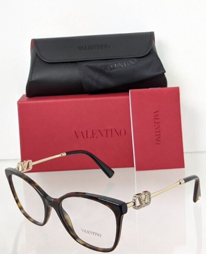 New Authentic Valentino Eyeglasses VA 3050 5002 54mm 3050 Tortoise Frame