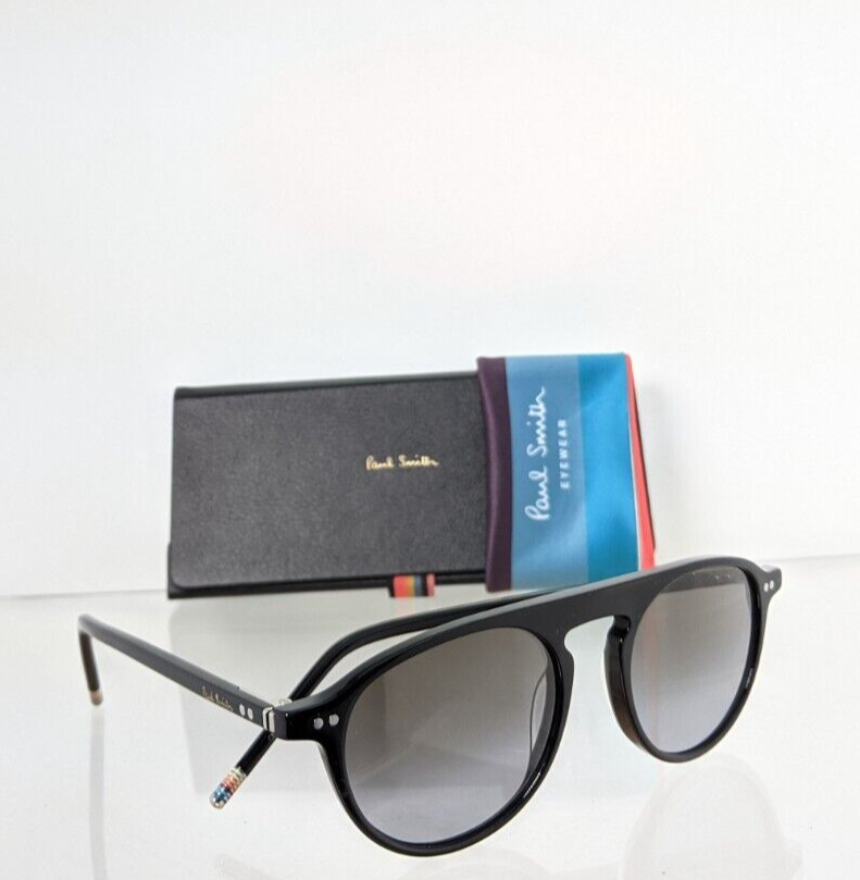 New Authentic PAUL SMITH Sunglasses CHARLES PSSN031 Col. 01 50mm Black Frame