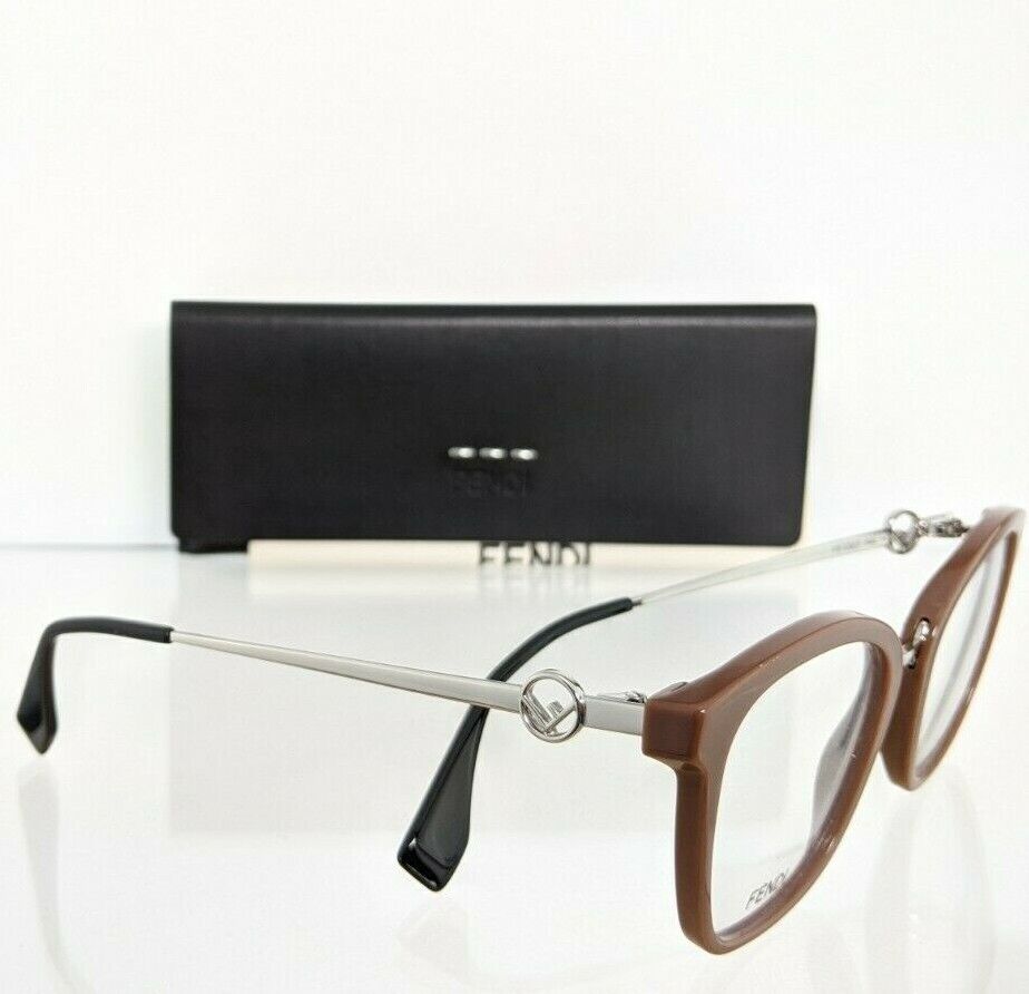 Brand New Authentic Fendi Eyeglasses FF 0307 09Q Beige 50mm Frame FF0307