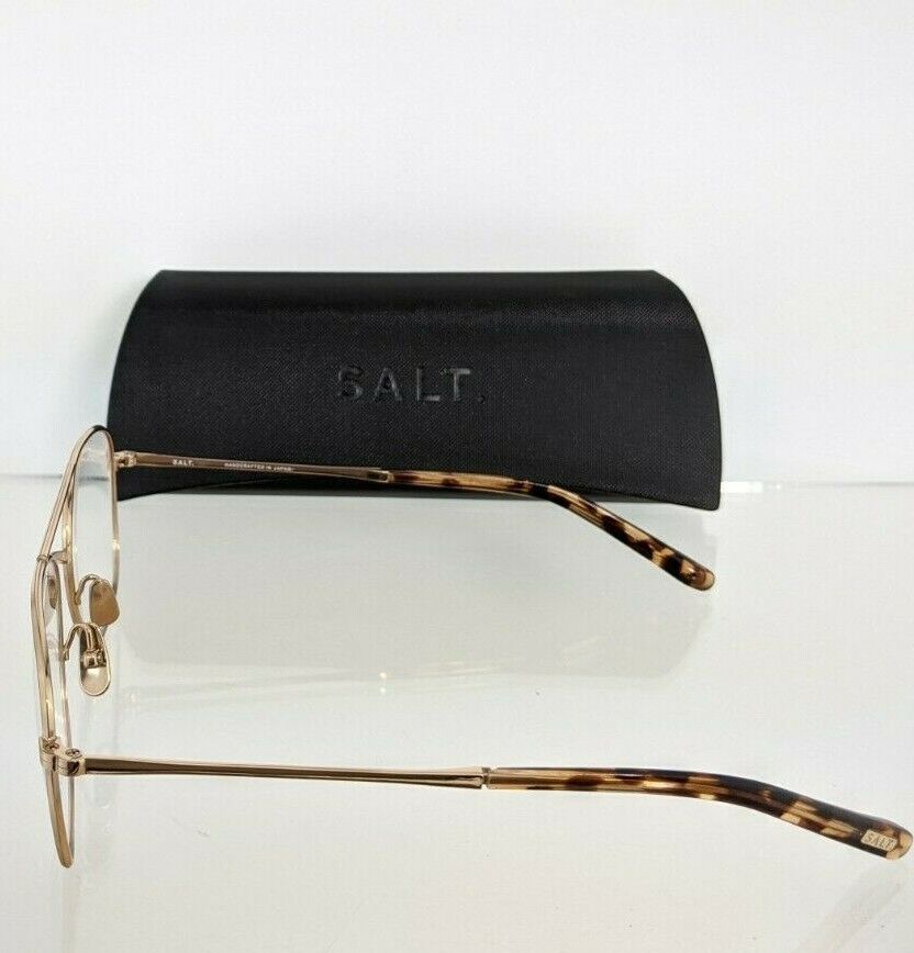 Brand New Authentic SALT Eyeglasses STEFAN TS 53mm Gold Frame 53mm