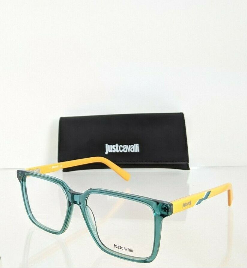 Brand New Authentic Just Cavalli Eyeglasses JC 5003 098 Green Frame JC5003