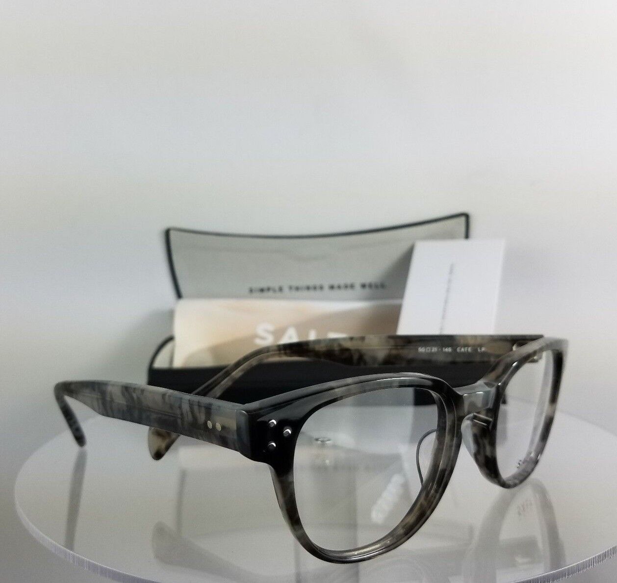 SALT CATE LP Grey Charcoal Eyeglasses