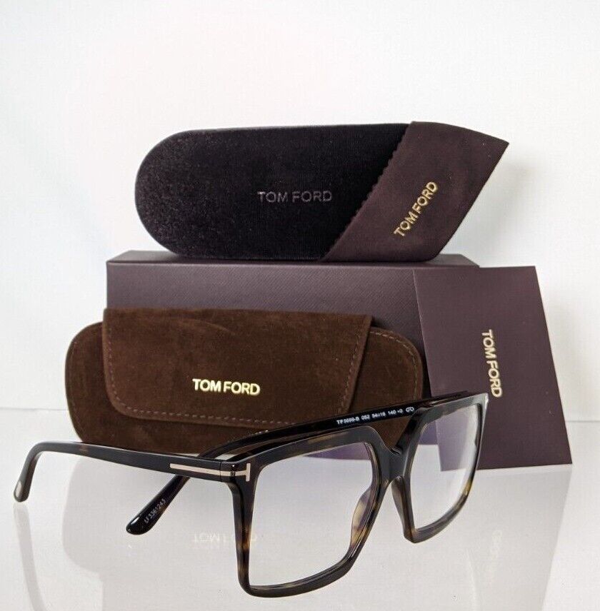 Brand New Authentic Tom Ford TF 5689 Eyeglasses 052 FT 5689-B 54mm WITHOUT Clip