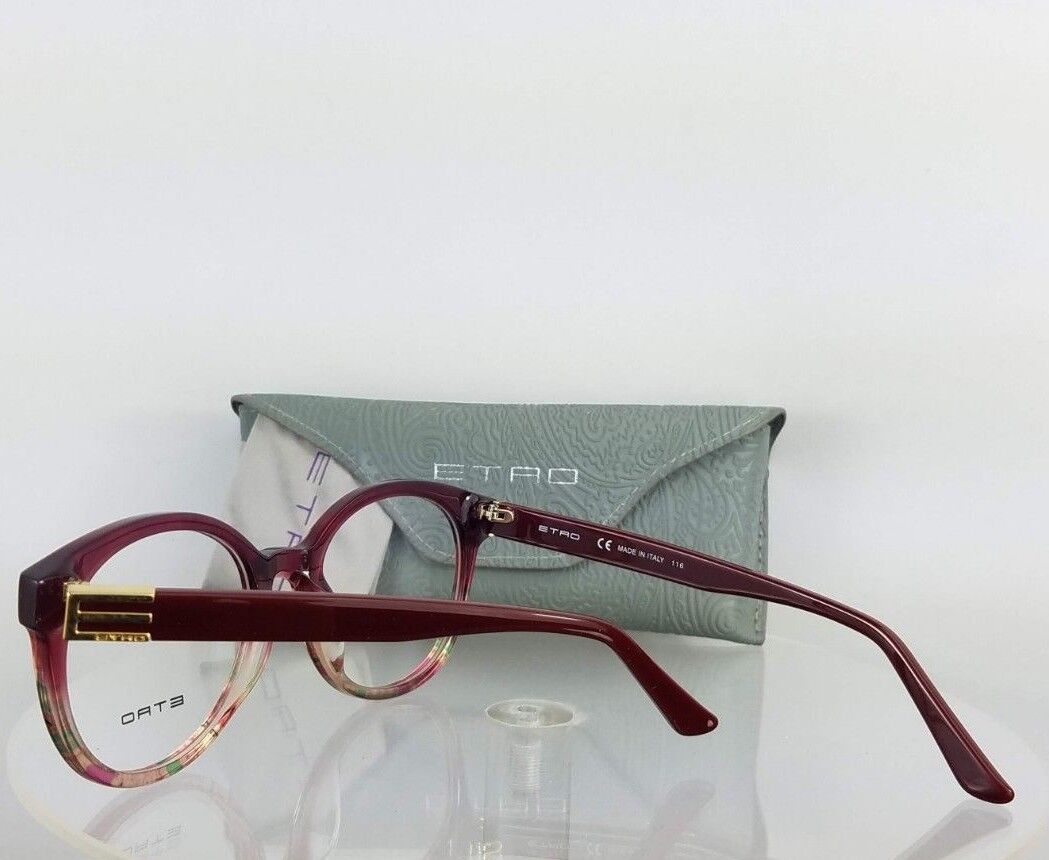 Brand New Authentic ETRO Eyeglasses ET2617 604 Burgundy 52mm Frame