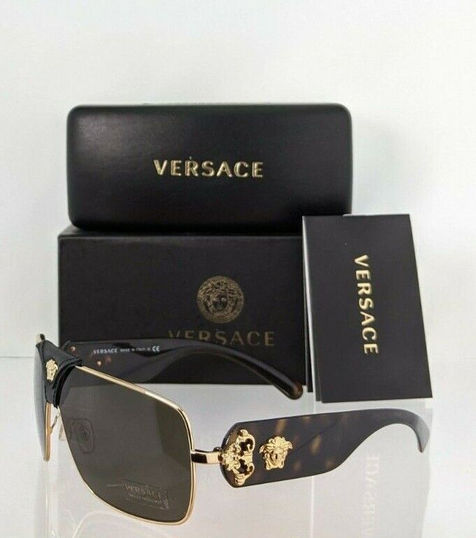 Brand New Authentic Versace Sunglasses Mod. 2207 1002/3 VE2207 Frame