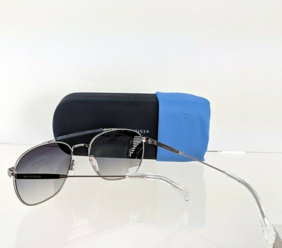 Brand New Authentic Tommy Hilfiger Sunglasses TH 1308/S Z6480 Silver 1308 57mm