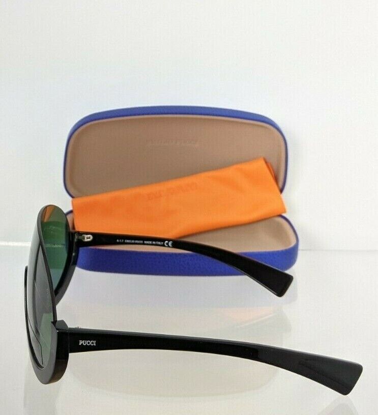 Brand New Authentic Emilio Pucci Sunglasses EP 75 01N Black Frame EP75