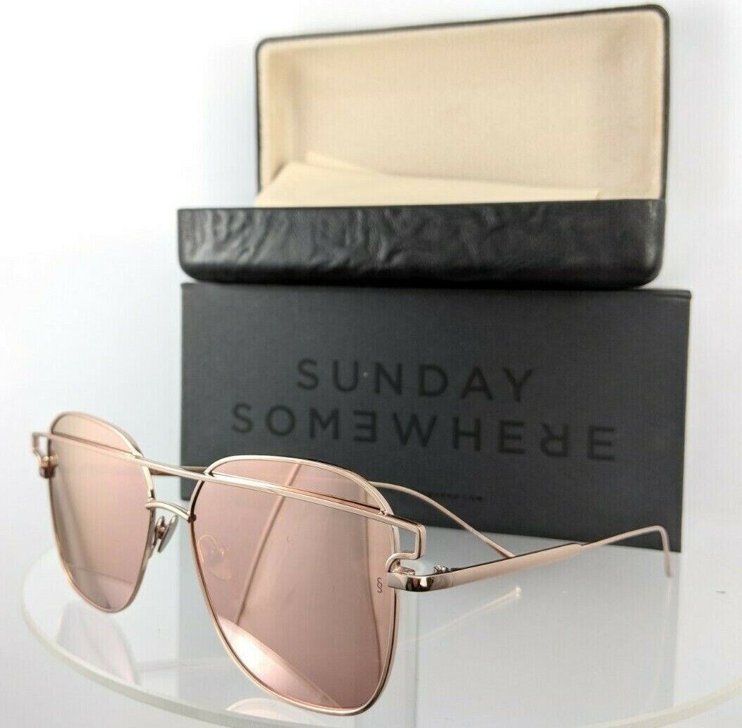 Brand New Authentic Sunday Somewhere Sunglasses Jesse 152 Ros 57Mm Frame