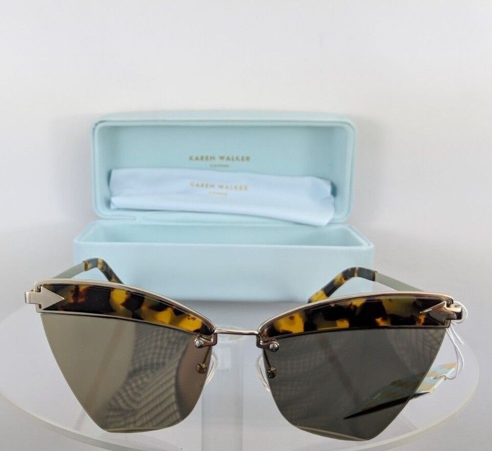 Brand New Authentic Karen Walker Sunglasses Sadie Crazy Tortoise Frame