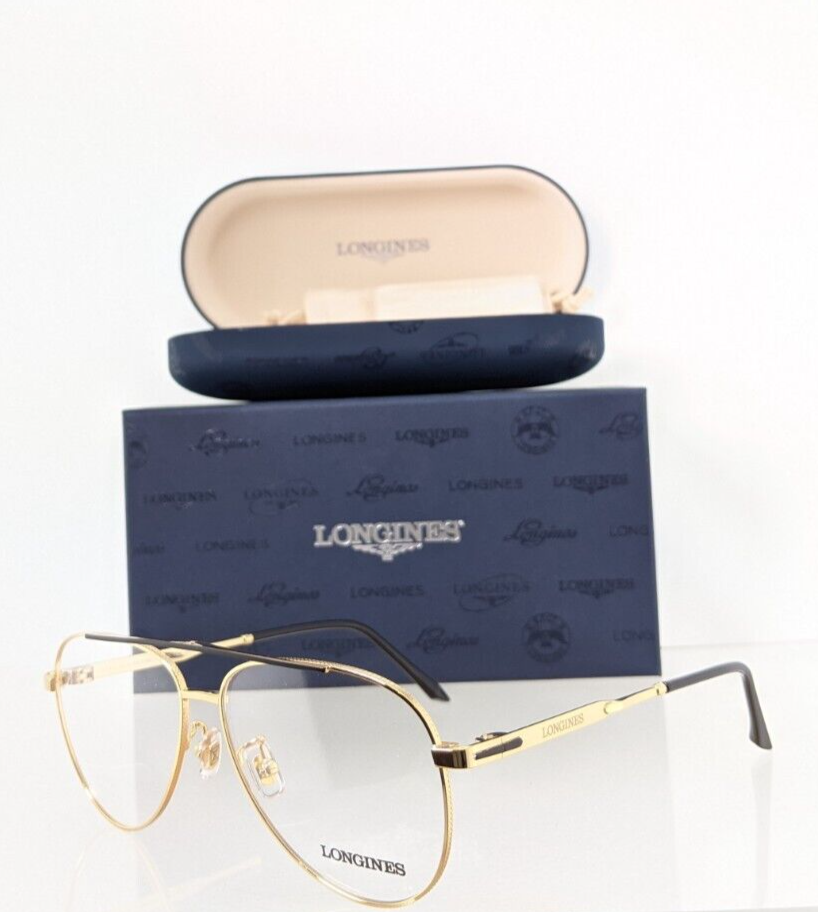 Brand New Authentic Longines Lg5003 H Eyeglasses 5003 Gold 56Mm Frame