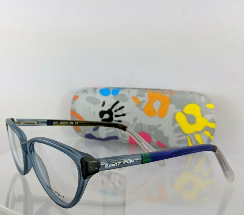 Brand New Authentic Ronit Furst Rf 3471 Mm Hand Painted Eyeglasses 56Mm Frame