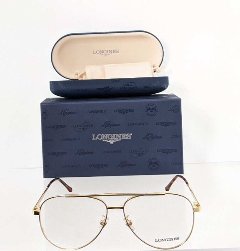 Brand New Authentic Longines Lg5003 H Eyeglasses 5003 Gold 30A 56Mm Frame