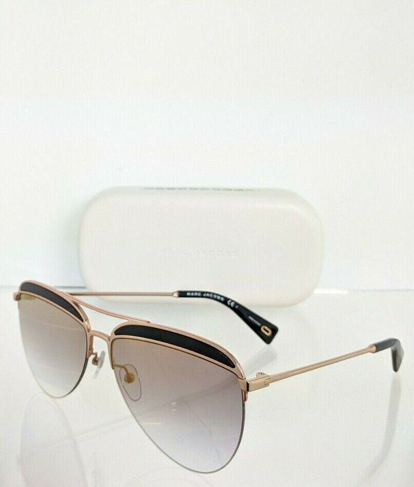 Brand New Authentic Marc Jacobs Sunglasses 268/S 807FQ Black Gold 268 Frame