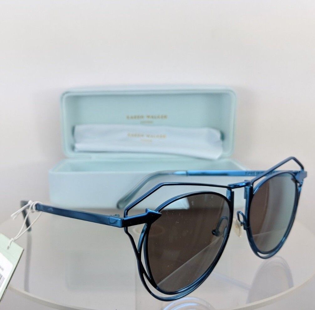 Brand New Authentic Karen Walker Sunglasses Simone Blue Frame
