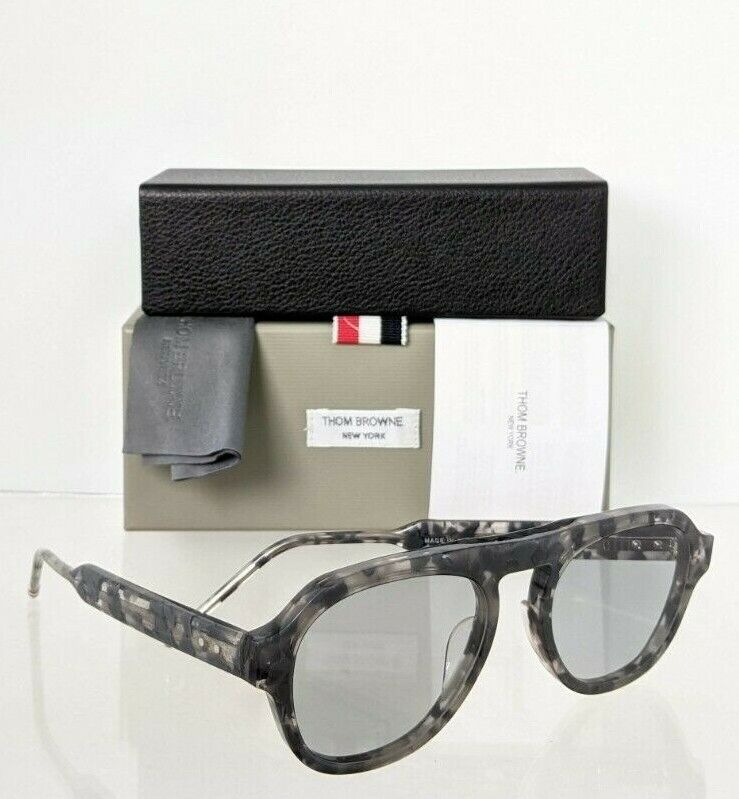 Brand New Authentic Thom Browne Sunglasses TB 416-52-03 GRY TBS416 Frame