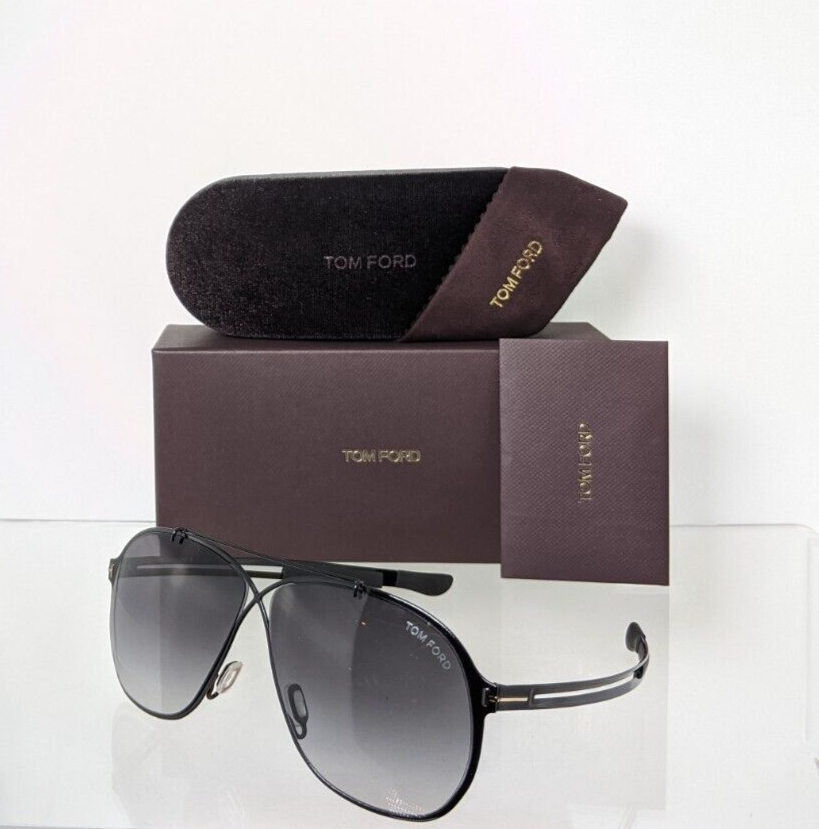 Brand New Authentic Tom Ford Sunglasses FT TF 0829 TF829 01B Orson 61mm Frame