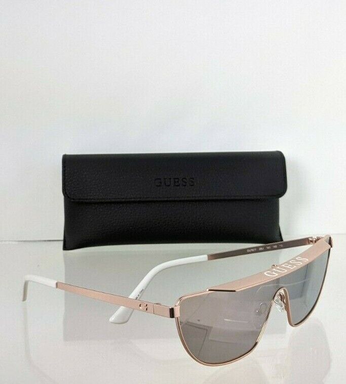 Brand New Authentic Guess Sunglasses GU7677 38U Rose Gold Frame 7677 Frame