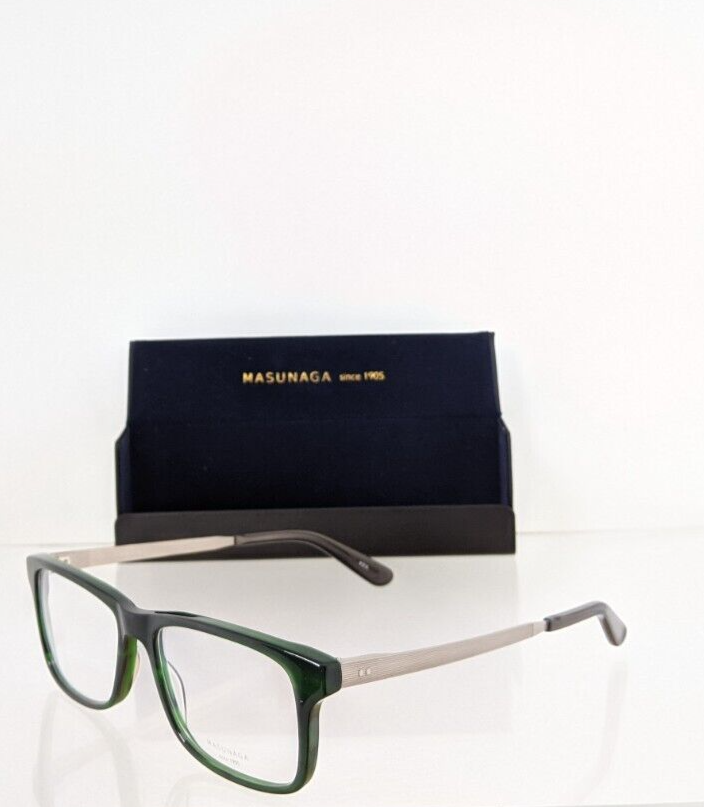 Brand New Authentic Masunaga Eyeglasses 040 #33 Green 040 53Mm Frame