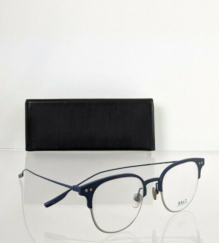 Brand New Authentic Salt Eyeglasses HOOPER AB/TEM Navy Frame 48mm