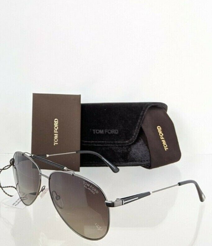 Brand New Authentic Tom Ford Sunglasses FT TF 0378 TF378 10D Rick 60mm Polarized