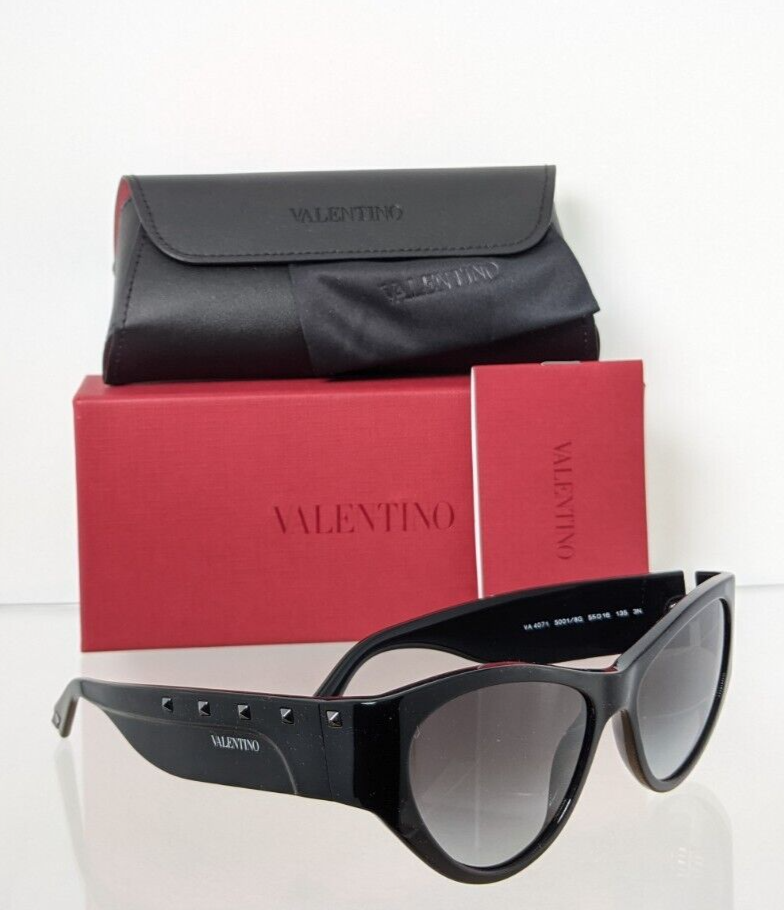 Brand New Authentic Valentino Sunglasses VA 4071 5001/8G Black 4071 Frame