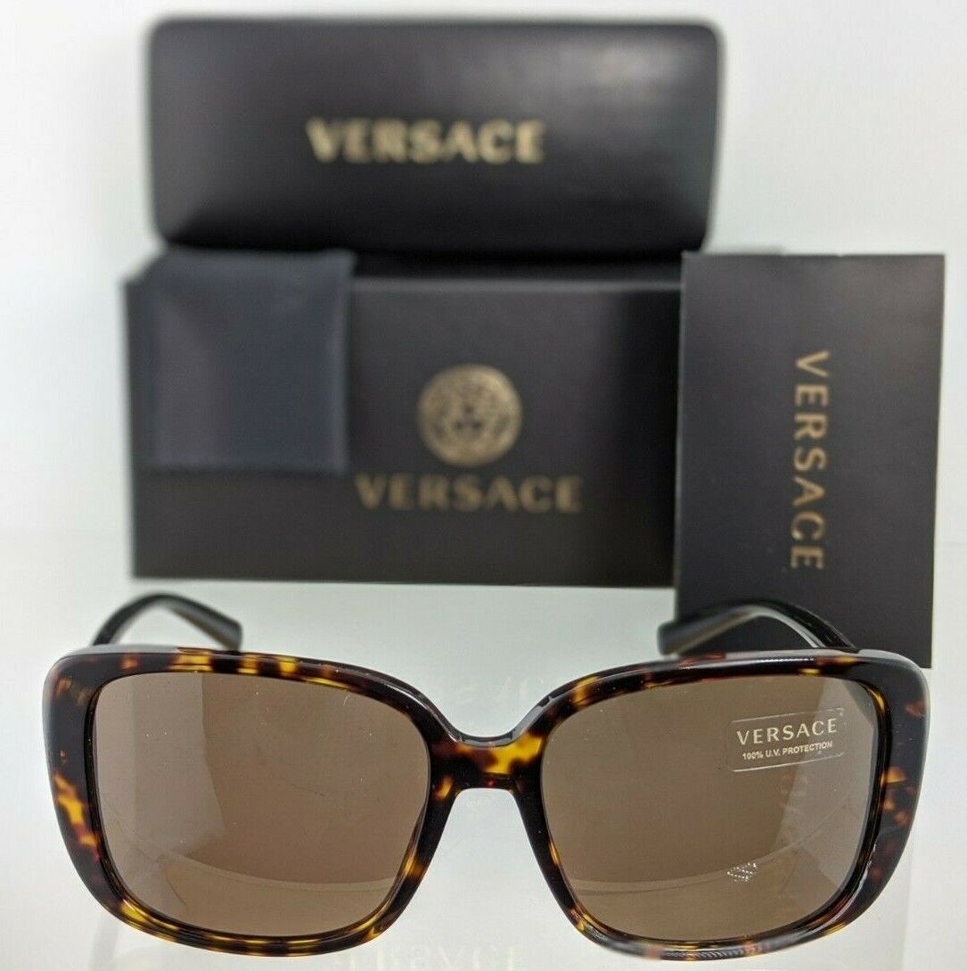 Brand New Authentic Versace Sunglasses Mod. 4357 108/73 56mm Brown Frame