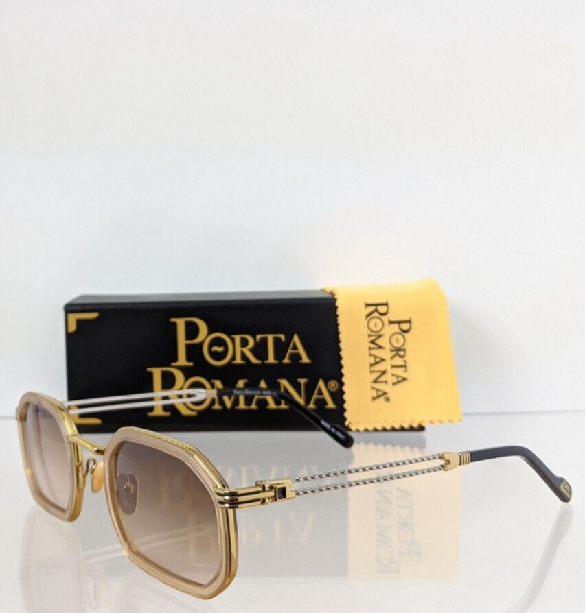 New Authentic Porta Romana Sunglasses MOD. 011 Col. 11A4 Vintage Frame