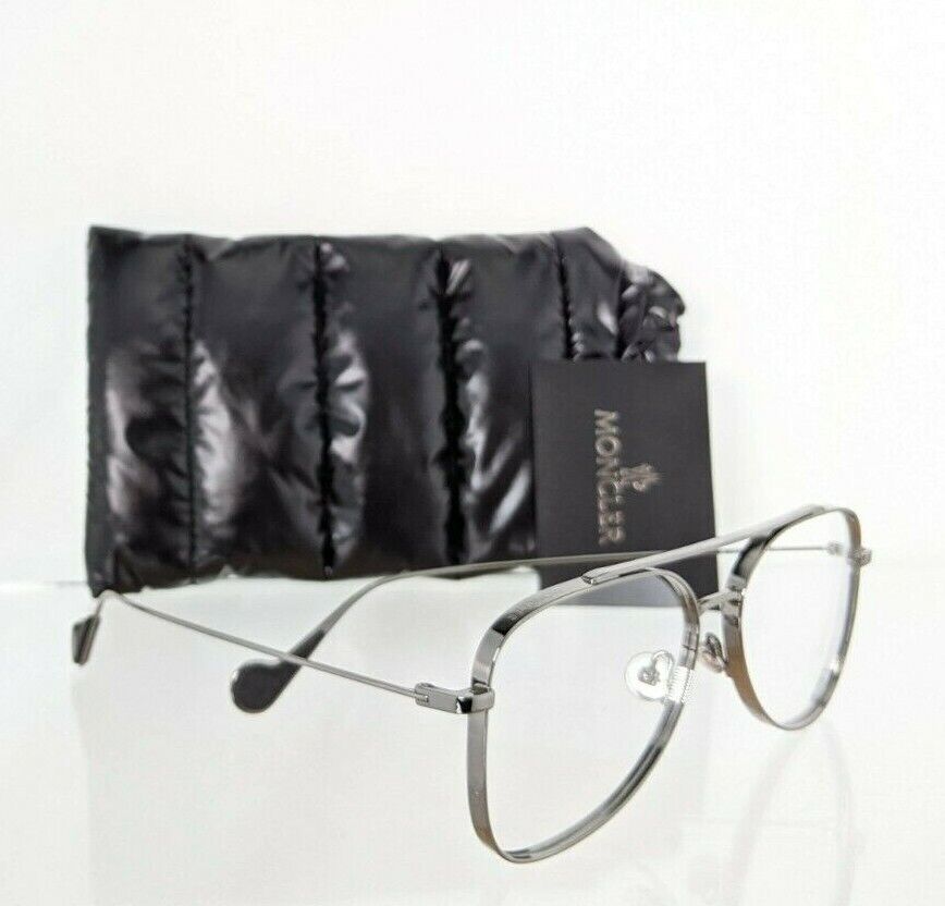 Brand New Authentic Moncler Eyeglasses ML 5083 008 57mm Gunmetal Frame