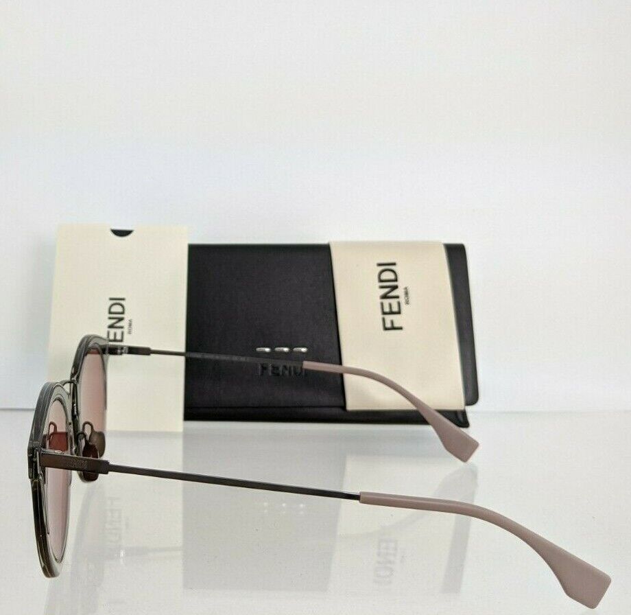 Brand New Authentic Fendi FF M0044/G/S Sunglasses 268UI Silver Frame 0044 47mm