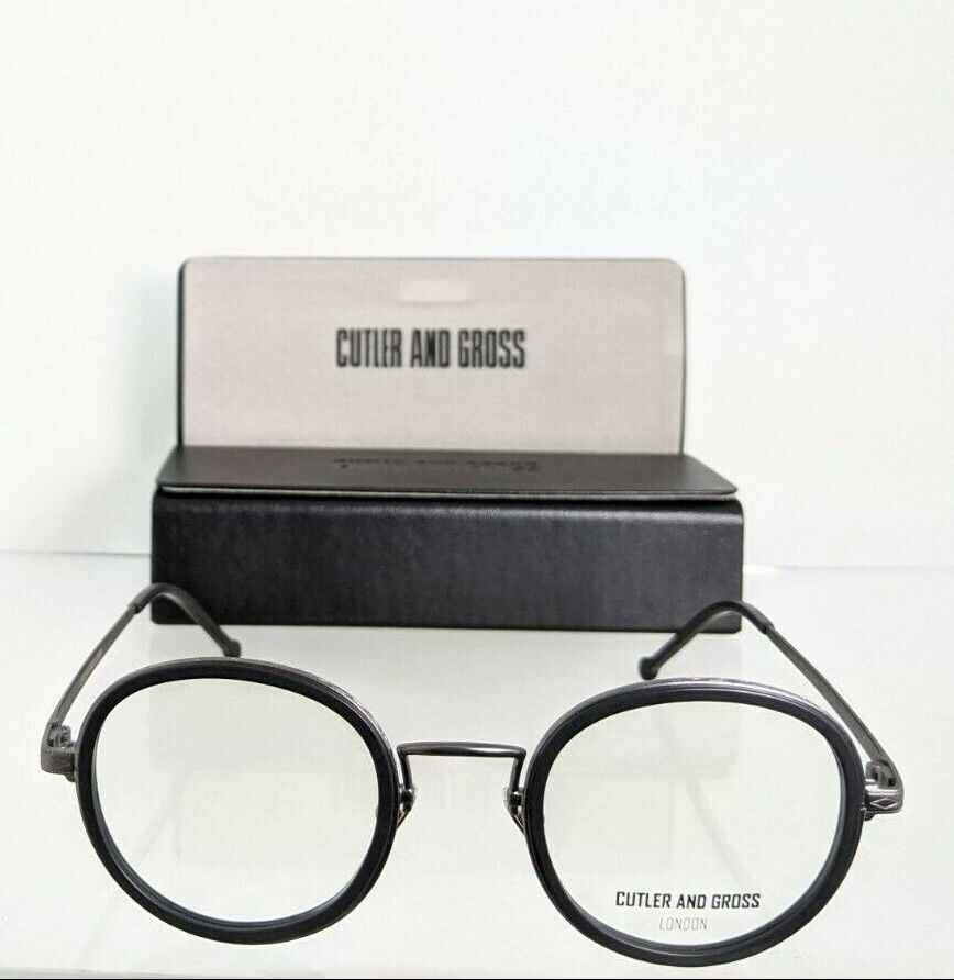 Brand New Authentic CUTLER AND GROSS OF LONDON Eyeglasses M: 1273 C : 03 48mm