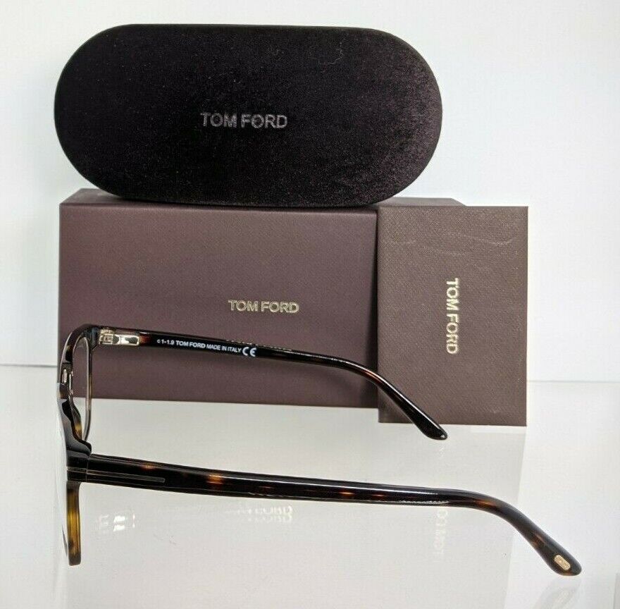 Brand New Authentic Tom Ford Eyeglasses FT TF 5523 052 52mm Tortoise Gold Frame