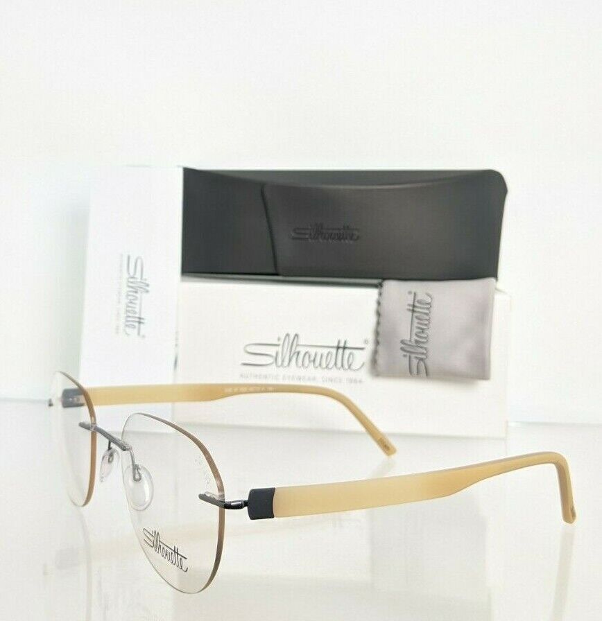 Brand New Authentic Silhouette Eyeglasses 5506 DP 6565 Titanium Frame 49mm