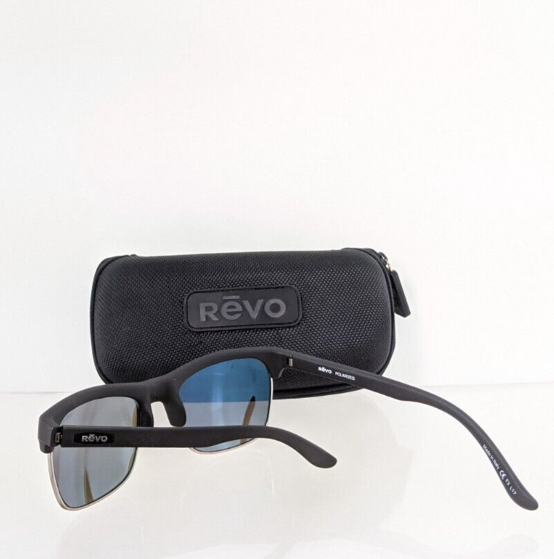 Brand New Authentic Revo Sunglasses Ryland Re 1065 01 Black 53Mm Frame