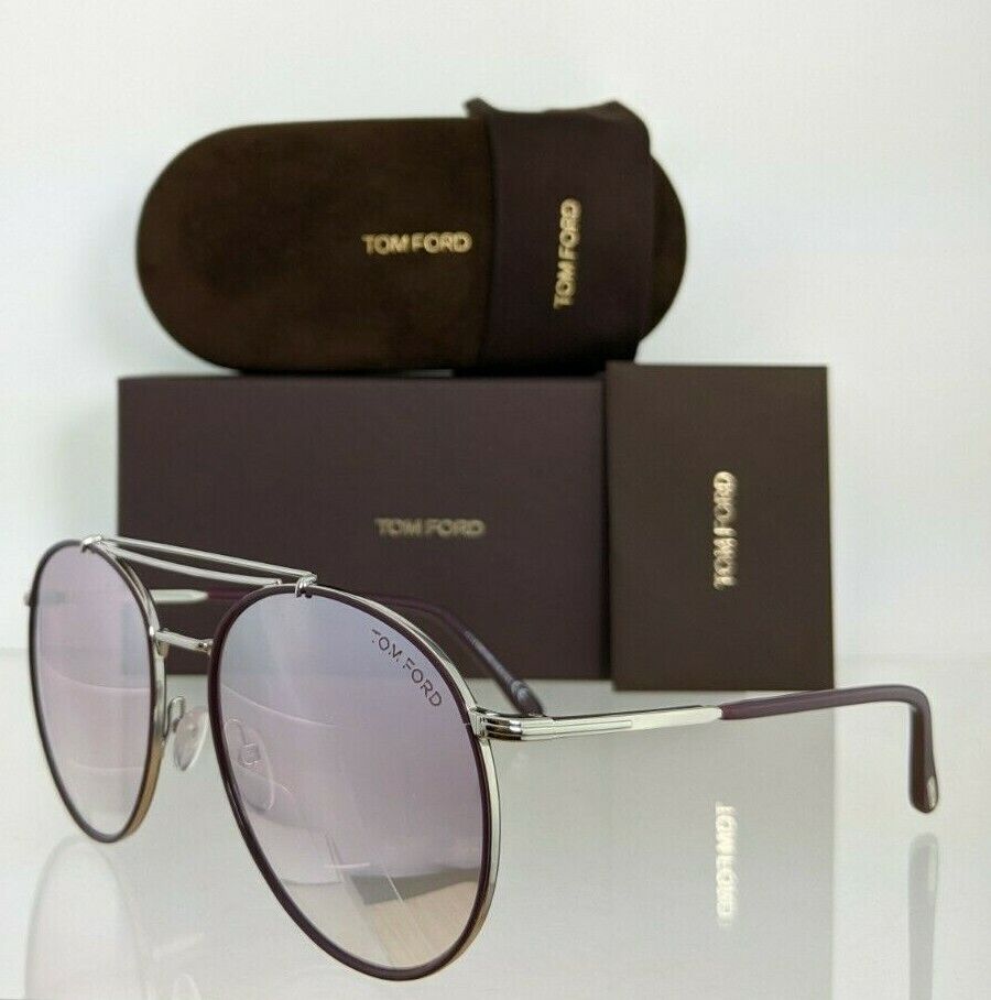 Brand New Authentic Tom Ford Sunglasses FT TF694 16T Wesley Frame TF694