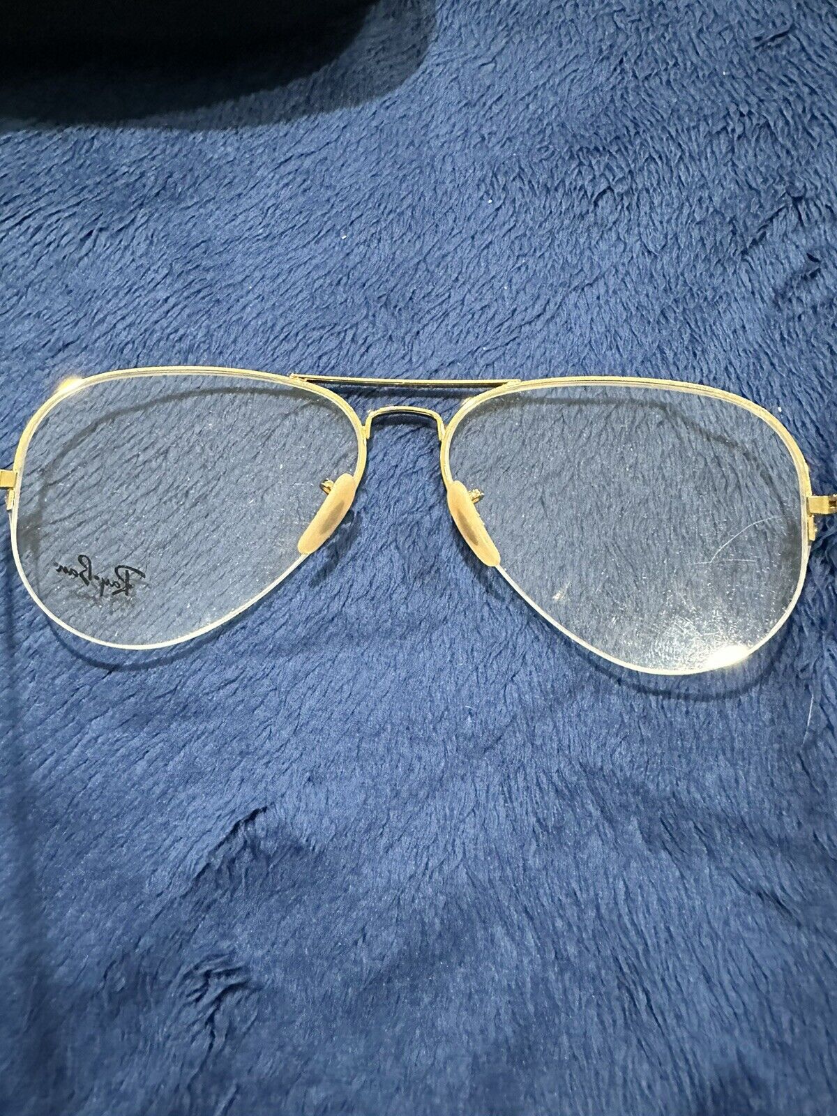 Brand New Authentic Ray Ban Eyeglasses RB 6589 2500 59mm 6589 Gold Frame