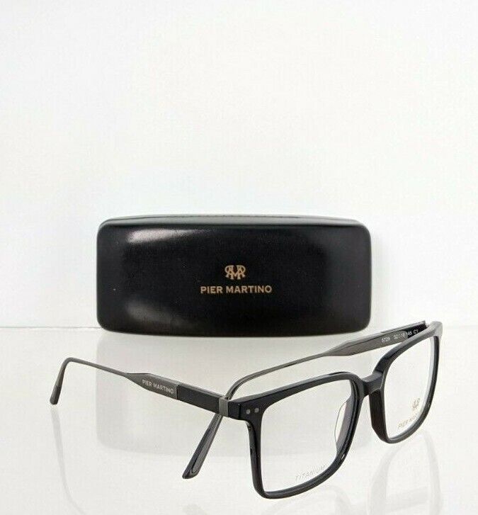 Brand New Authentic Pier Martino Sunglasses 5729 C1 Black 5729 52mm Frame