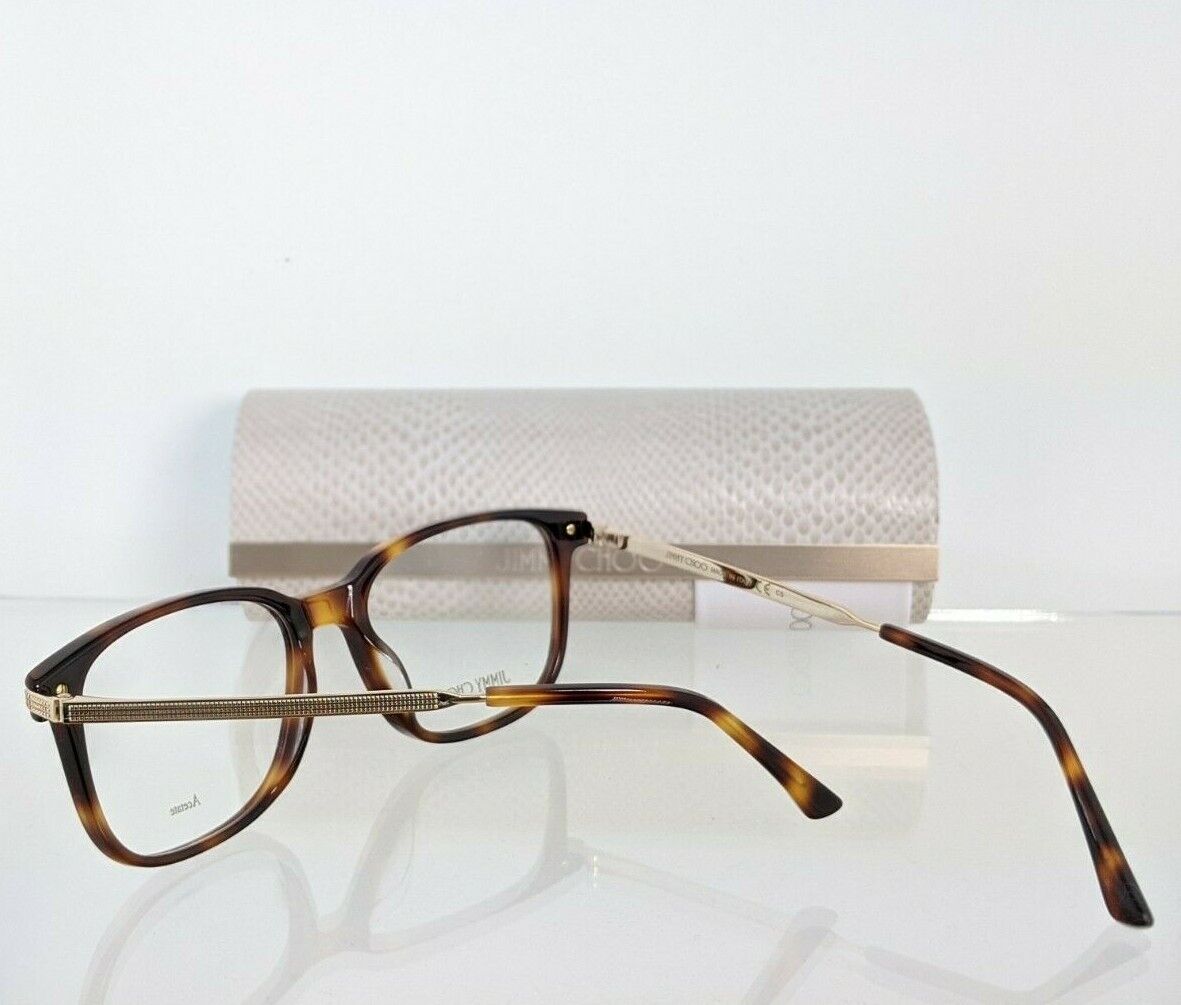 Brand New Authentic Jimmy Choo Eyeglasses JM 008/G 086 Tortoise Gold Frame 008