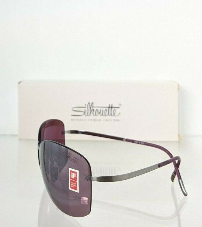 Brand New Authentic Silhouette Sunglasses 8149 10 6223 Grey Frame