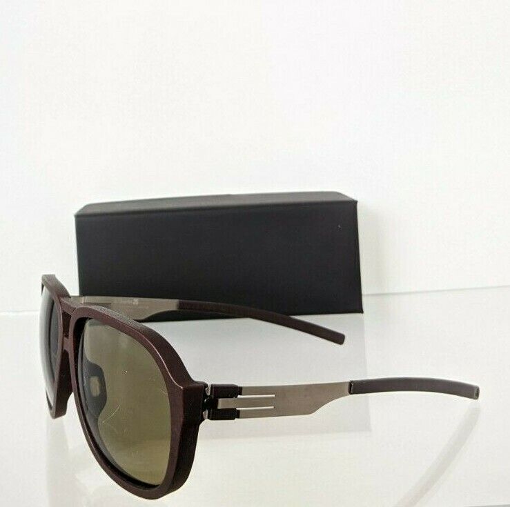 Brand New Authentic ic! Berlin Sunglasses Rakete Bronze 55mm Frame