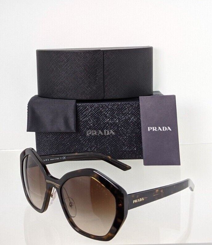 Brand New Authentic Prada Sunglasses SPR 08X Sunglasses 2AU - 6S1 Dark Tortoise