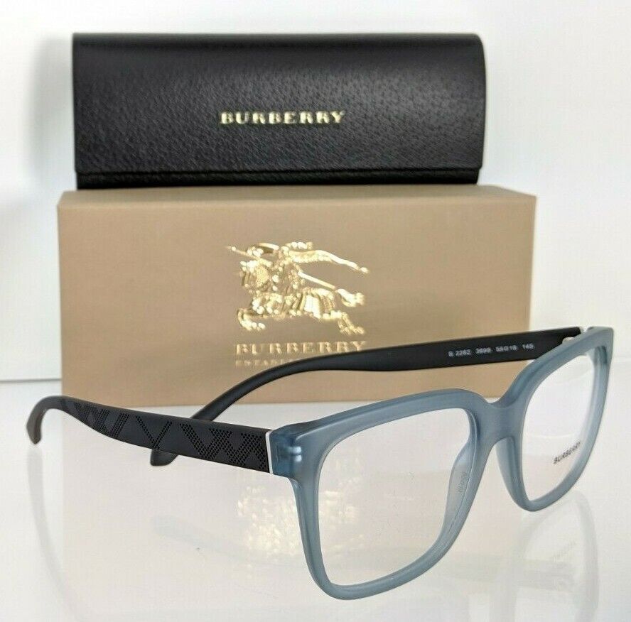 Brand New Authentic Burberry BE 2262 Eyeglasses 2262 3699 55mm Frame