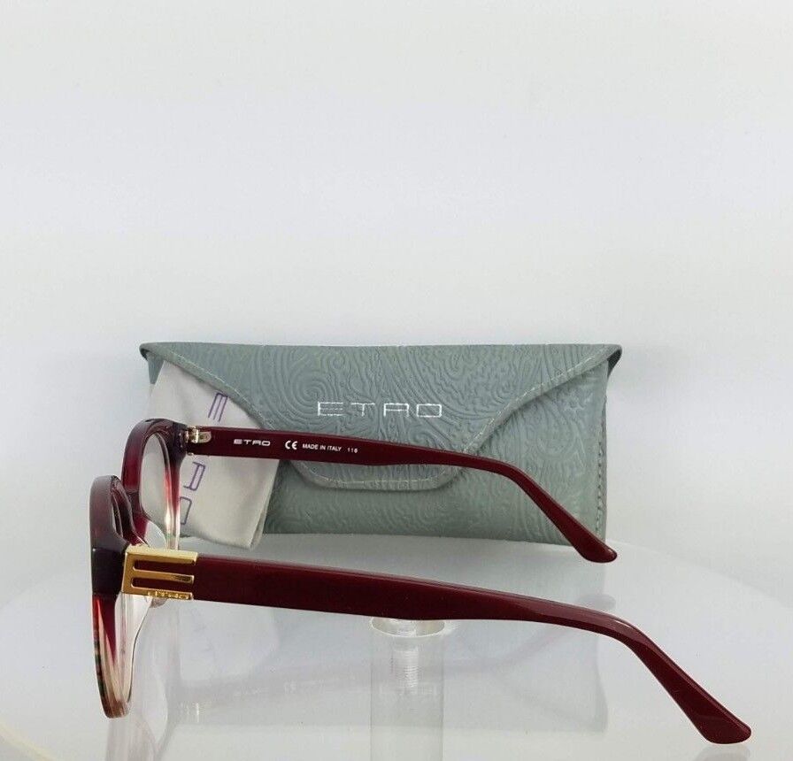 Brand New Authentic ETRO Eyeglasses ET2617 604 Burgundy 52mm Frame