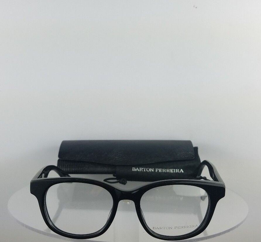 Brand New Authentic Barton Perreira Eyeglasses Wendel Black Frame