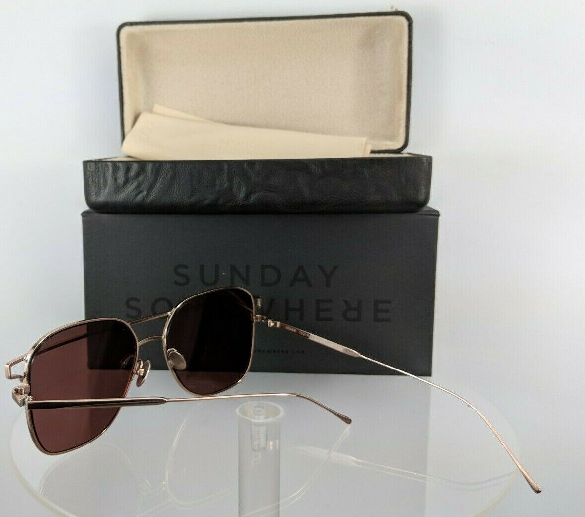 Brand New Authentic Sunday Somewhere Sunglasses Jesse 152 Ros 57Mm Frame