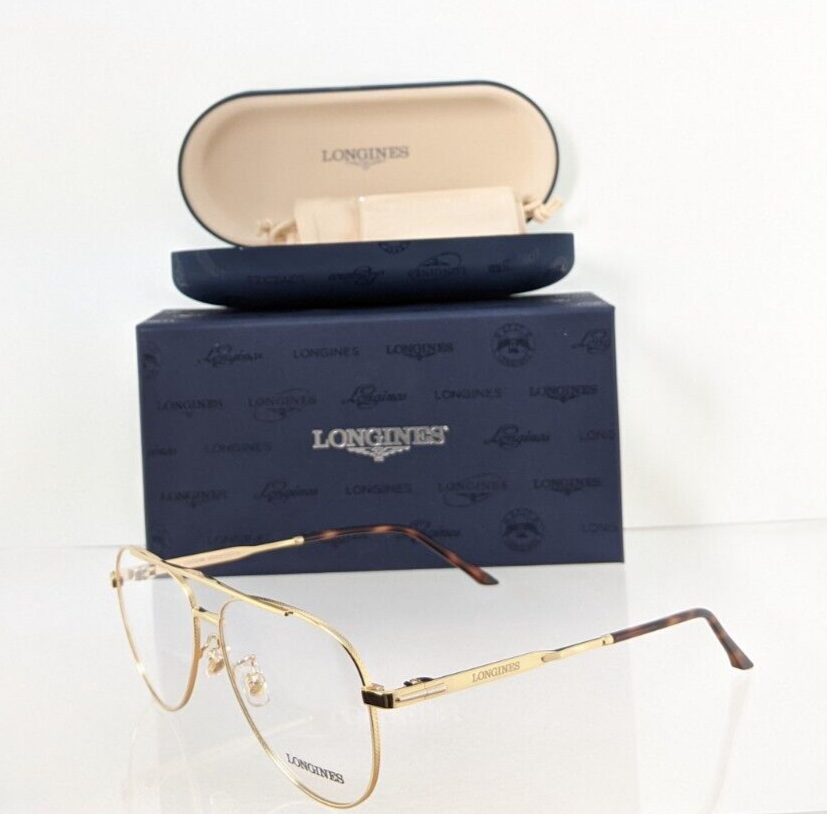 Brand New Authentic Longines Lg5003 H Eyeglasses 5003 Gold 30A 56Mm Frame