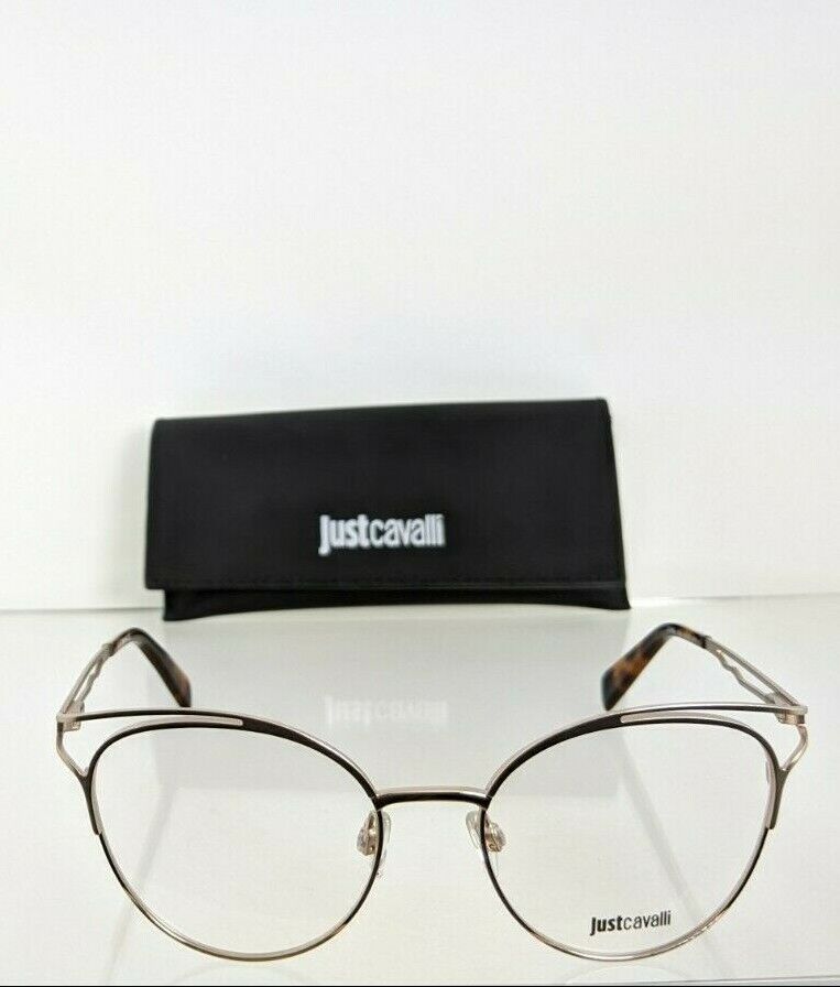 Brand New Authentic Just Cavalli Eyeglasses JC 0860 029 Gold Frame JC0860