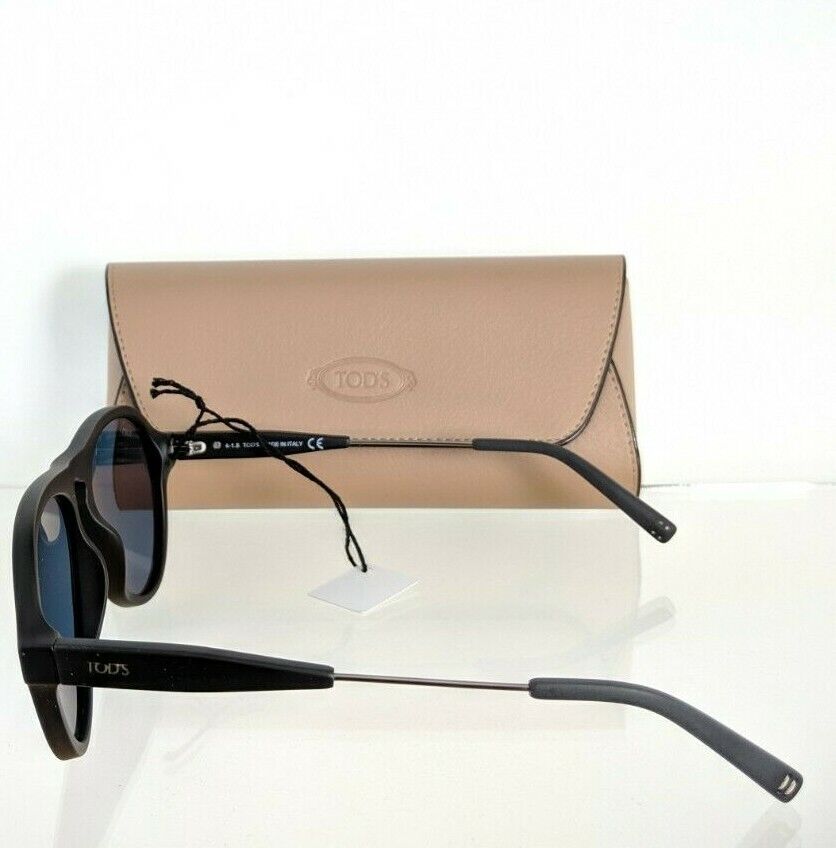 Brand New Authentic Tod's Sunglasses TO 232 02D 56mm Black Frame TO232