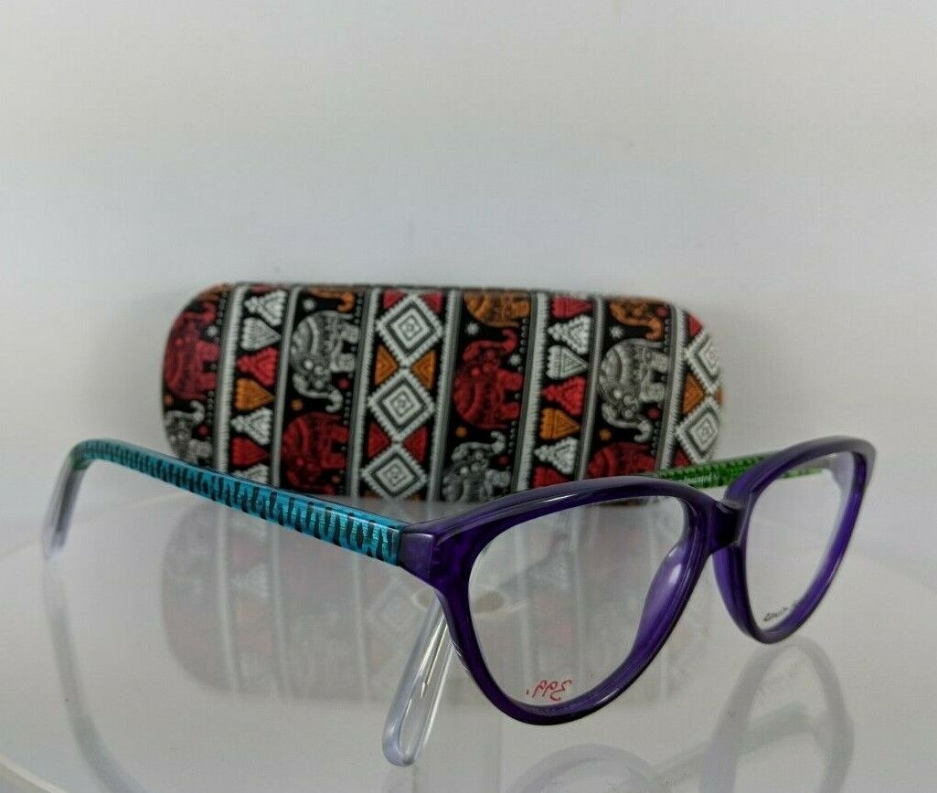 Brand New Authentic Ronit Furst Rf 3471 T19M Hand Painted Eyeglasses 56Mm Frame