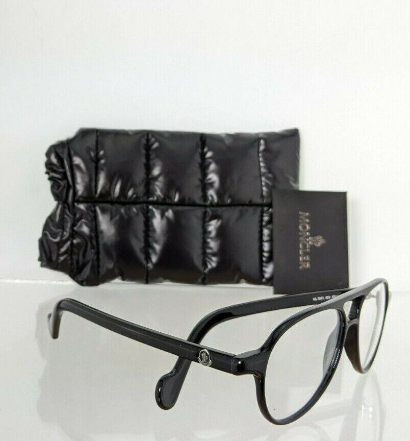 Brand New Authentic Moncler Eyeglasses ML 5031 001 52mm Black 5031 Frame