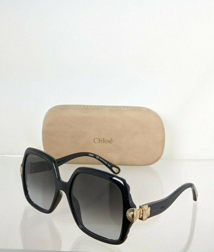 Brand New Authentic Chloe Sunglasses CE 746S 799 55mm Black 746 Frame